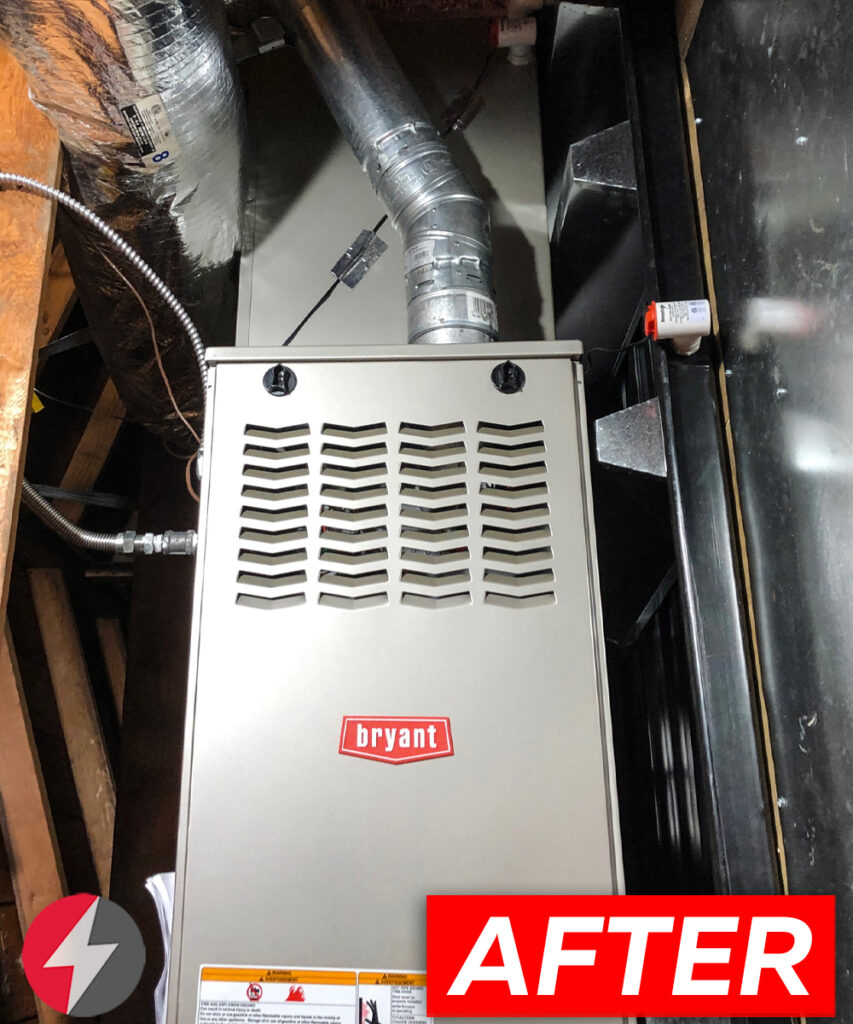 Installation of HVAC System with 80% Efficiency Furnace in Tampa, Florida
