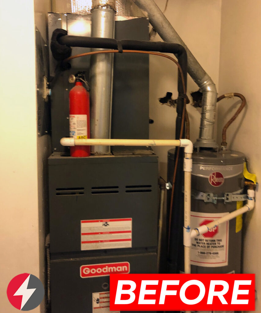 Installation of HVAC System with 80% Efficiency Furnace in Tampa, Florida