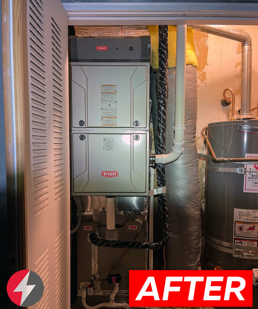 Bryant Furnace Replacement and AC Addition in Tampa, Florida