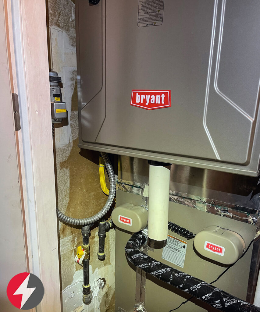 Bryant Furnace Replacement and AC Addition in Tampa, Florida