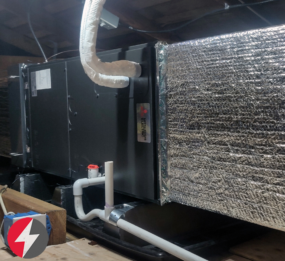 Mitsubishi Ductless HVAC System Installation in Tampa, Florida